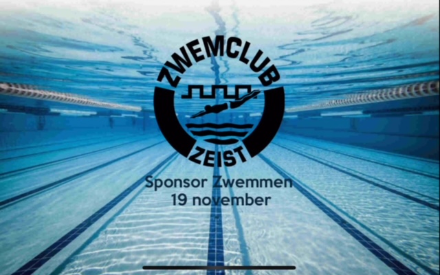 Sponsorzwemmen 19 november